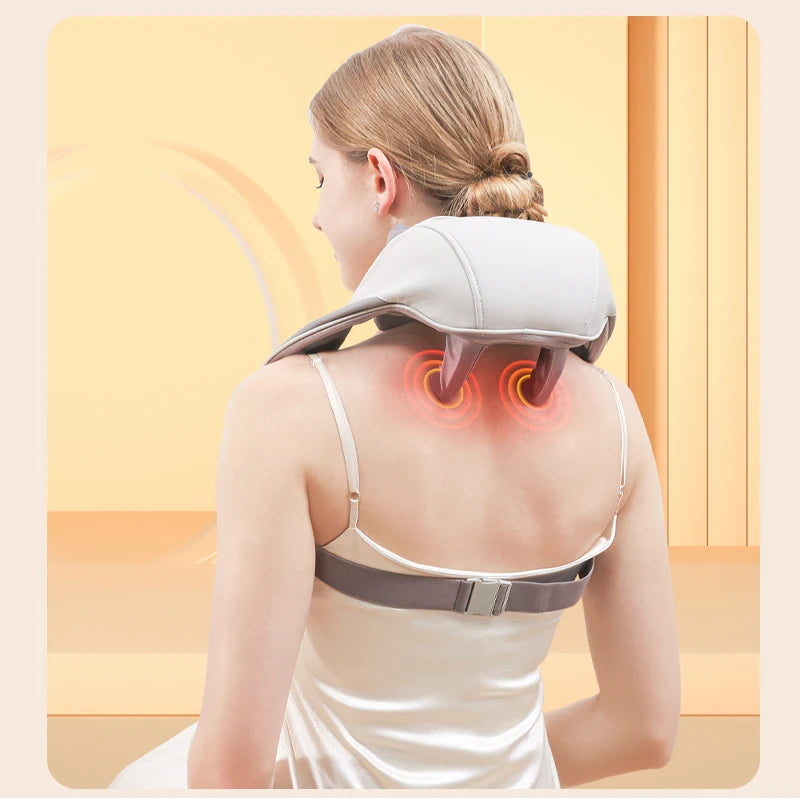 Shiatsu Neck and Back Deep Tissue Massager For Shoulders & Legs